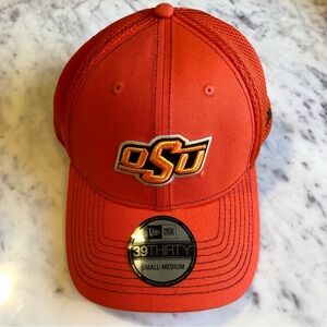 NWT OSU Oklahoma State Cowboys Team Neo Flex-Fit Orange Hat Size S/M